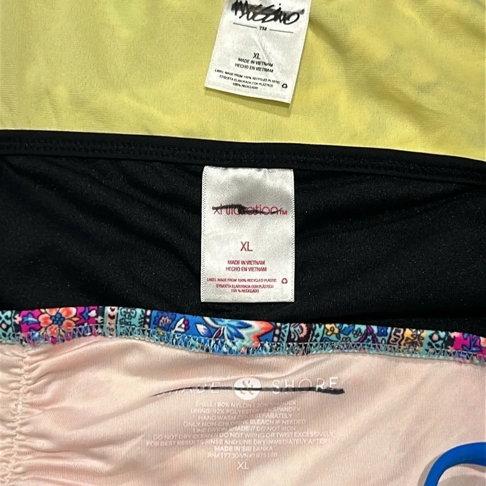 Bikini Swim bundle of 3 pairs bottoms size XL new